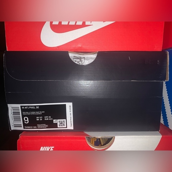 BRAND NEW IN BOX Nike Air Force 1 Pixel SE - WOMENS Size 9.0 US - leopard print - Picture 10 of 11